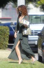 SARAH HYLAND Arrives at a Birthday Party in Los Angeles 11/19/2020