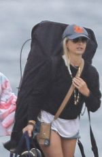 SARAH MICHELLE GELLAR Out on the Beach in Malibu 11/06/2020
