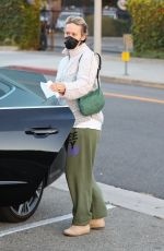 SARAH PAULSON Leaves Balayage by Nancy Braun Hair Salon in Beverly Hills 11/10/2020