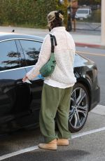 SARAH PAULSON Leaves Balayage by Nancy Braun Hair Salon in Beverly Hills 11/10/2020