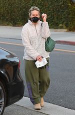 SARAH PAULSON Leaves Balayage by Nancy Braun Hair Salon in Beverly Hills 11/10/2020