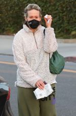 SARAH PAULSON Leaves Balayage by Nancy Braun Hair Salon in Beverly Hills 11/10/2020