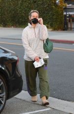 SARAH PAULSON Leaves Balayage by Nancy Braun Hair Salon in Beverly Hills 11/10/2020