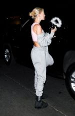SARAH SNYDER Leaves a Halloween Party in Los Angeles 10/31/2020