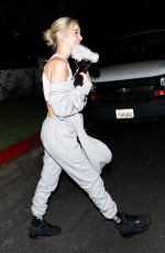 SARAH SNYDER Leaves a Halloween Party in Los Angeles 10/31/2020