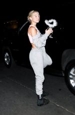 SARAH SNYDER Leaves a Halloween Party in Los Angeles 10/31/2020