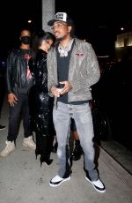 SAWEETIE Arrives at Prettylittlething Launch Dinner in West Hollywood 11/15/2020