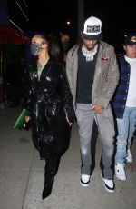 SAWEETIE Arrives at Prettylittlething Launch Dinner in West Hollywood 11/15/2020
