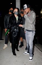 SAWEETIE Arrives at Prettylittlething Launch Dinner in West Hollywood 11/15/2020