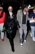 SAWEETIE Arrives at Prettylittlething Launch Dinner in West Hollywood 11/15/2020