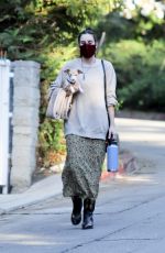 SCOUT WILLIS Out with Her Dog in Los Feliz 11/13/2020