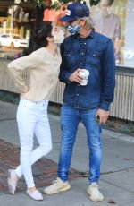 SELMA BLAIR and David Lyons Out for Coffee in Los Angeles 11/21/2020