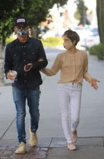 SELMA BLAIR and David Lyons Out for Coffee in Los Angeles 11/21/2020