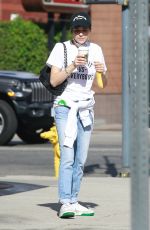 SELMA BLAIR at a Gas Station in Los Angeles 11/01/2020