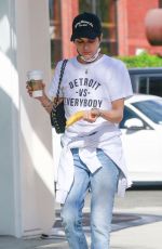 SELMA BLAIR at a Gas Station in Los Angeles 11/01/2020