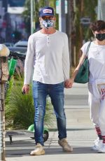 SELMA BLAIR Out Shopping on Melrose Ave in Hollywood 11/15/2020