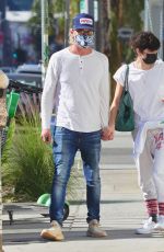 SELMA BLAIR Out Shopping on Melrose Ave in Hollywood 11/15/2020