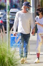 SELMA BLAIR Out Shopping on Melrose Ave in Hollywood 11/15/2020