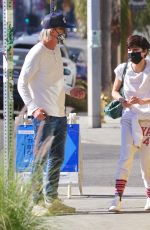 SELMA BLAIR Out Shopping on Melrose Ave in Hollywood 11/15/2020