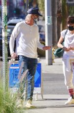 SELMA BLAIR Out Shopping on Melrose Ave in Hollywood 11/15/2020