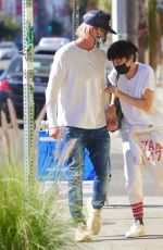 SELMA BLAIR Out Shopping on Melrose Ave in Hollywood 11/15/2020