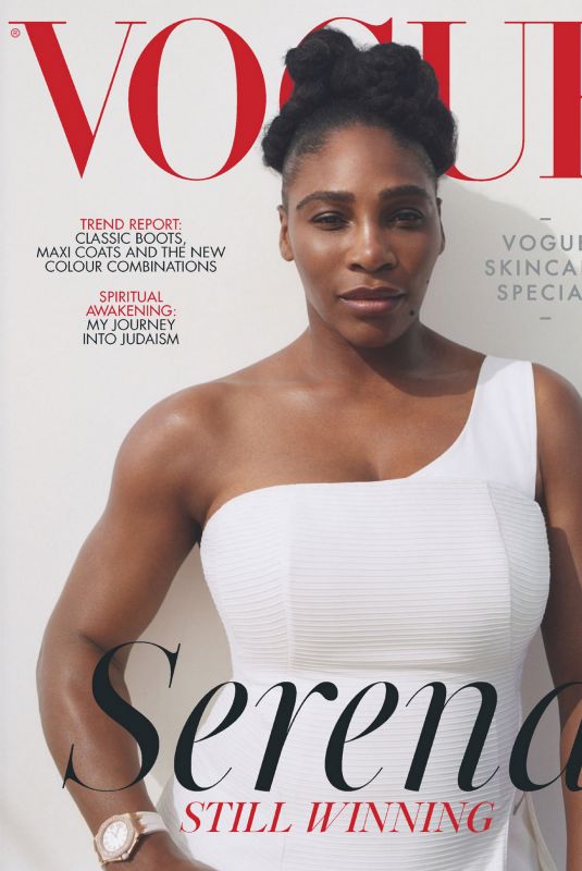 SERENA WILLIAMS in Vogue Magazine, UK November 2020