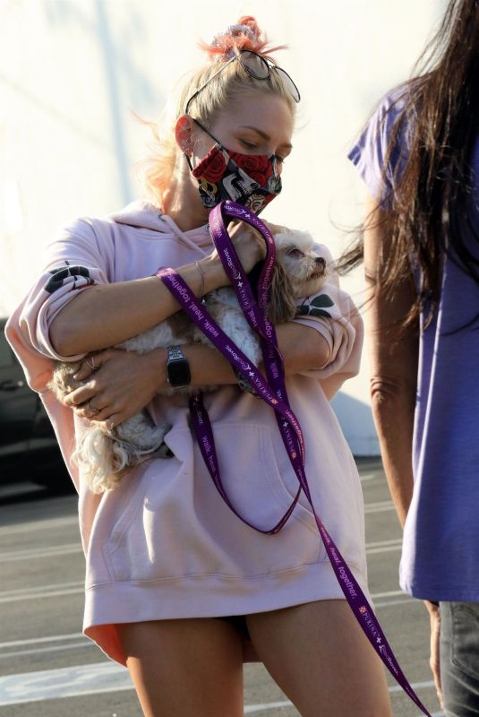 SHARNA BURGESS Arrives at DWTS Studio in Los Angeles 11/3/2020