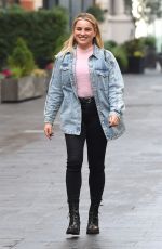 SIAN WELBY Leaves Global Studios in London 11/09/2020