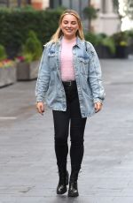 SIAN WELBY Leaves Global Studios in London 11/09/2020