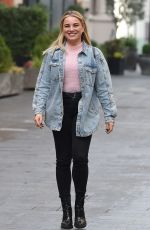 SIAN WELBY Leaves Global Studios in London 11/09/2020