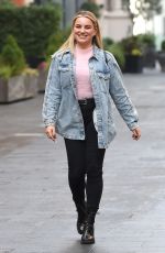 SIAN WELBY Leaves Global Studios in London 11/09/2020