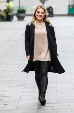 SIAN WELBY Leaves Global Studios in London 11/27/2020