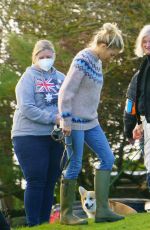 SIENNA MILLER on the Set of 