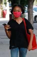 SKAI JACKSON Arrives at DWTS Studio in Los Angeles 11/06/2020