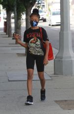 SKAI JACKSON Heading to DWTS Studio in Los Angeles 11/05/2020