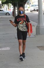 SKAI JACKSON Heading to DWTS Studio in Los Angeles 11/05/2020