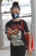 SKAI JACKSON Heading to DWTS Studio in Los Angeles 11/05/2020