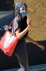 SKAI JACKSON Leaves Dancing with the Stars Studio in Los Angeles 10/31/2020