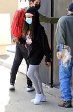 SKAI JACKSON Leaves DWTS Rehersal in Los Angeles 11/03/2020
