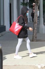 SKAI JACKSON Leaves DWTS Rehersal in Los Angeles 11/03/2020