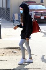 SKAI JACKSON Leaves DWTS Rehersal in Los Angeles 11/03/2020