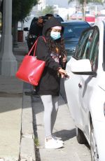 SKAI JACKSON Leaves DWTS Rehersal in Los Angeles 11/03/2020