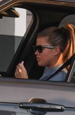 SOFIA RICHIE Driving Out in Los Angeles 11/12/2020
