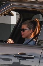 SOFIA RICHIE Driving Out in Los Angeles 11/12/2020