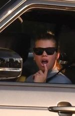 SOFIA RICHIE Driving Out in Los Angeles 11/12/2020