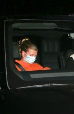 SOFIA RICHIE Out for Dinner in Los Angeles 11/02/2020