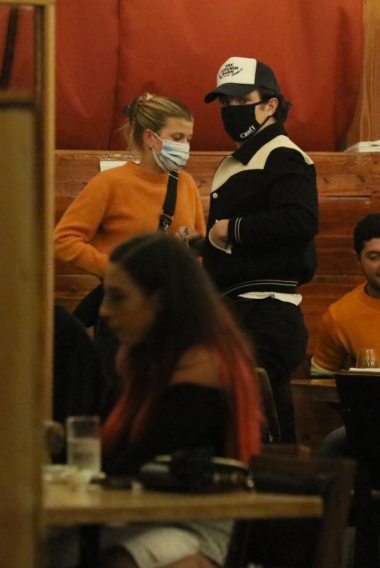 SOFIA RICHIE Out for Dinner in Los Angeles 11/02/2020