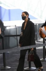 SOLANGE KNOWLES at LAX Airport in Los Angeles 11/22/2020