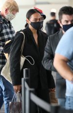 SOLANGE KNOWLES at LAX Airport in Los Angeles 11/22/2020