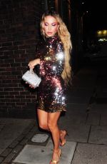 SOPHIE HERMANN Night Out in London 10/31/2020